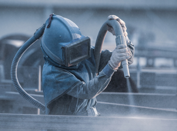 sandblasting