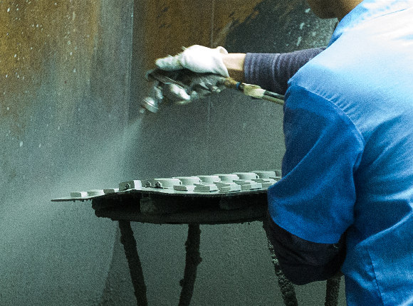 Powder Spraying Workshop